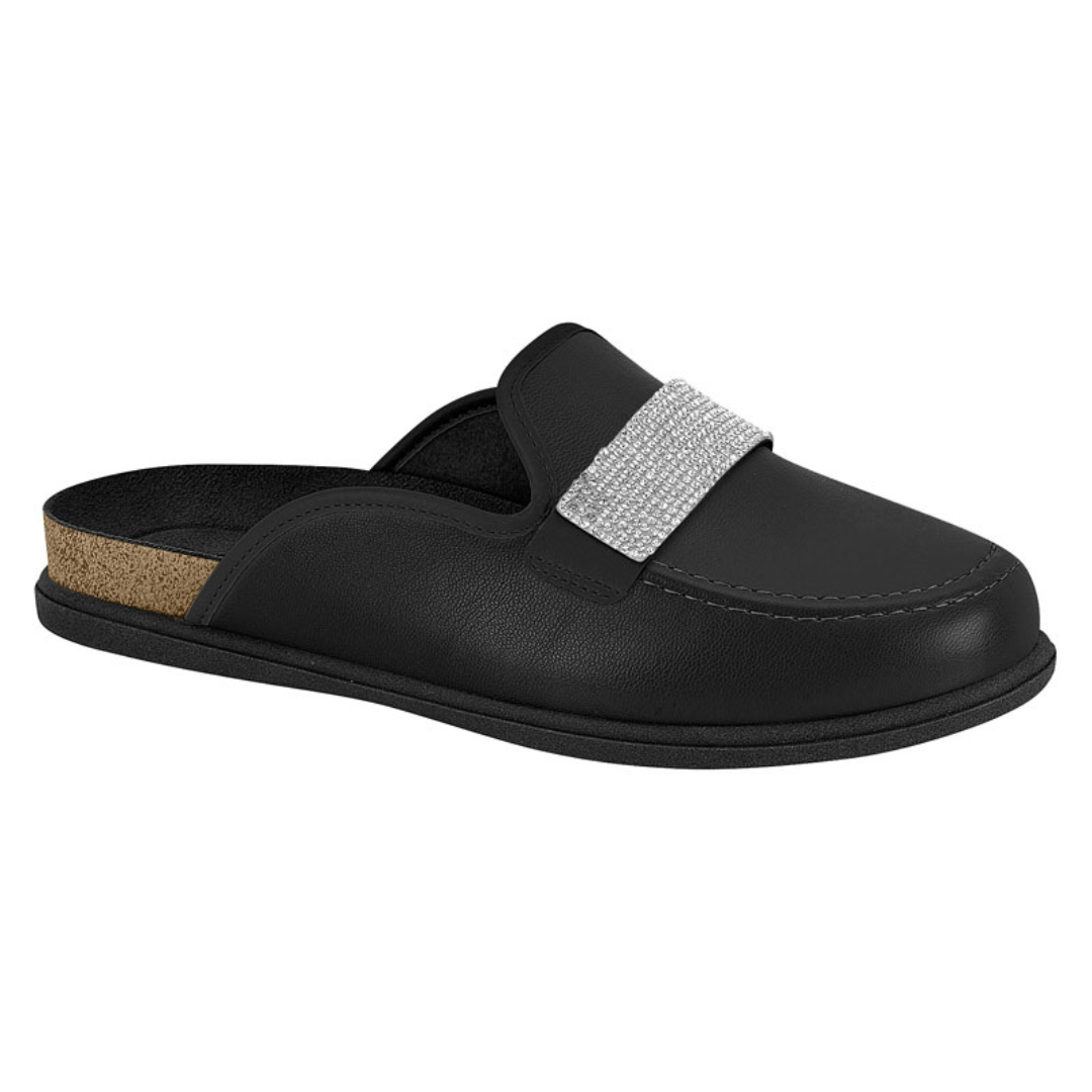 Babucha Eco Cuero Negro 35 / Negro