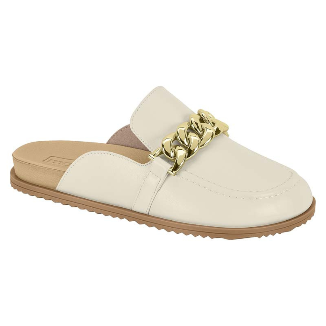 Babucha Eco Cuero Blanco 35 / Blanco