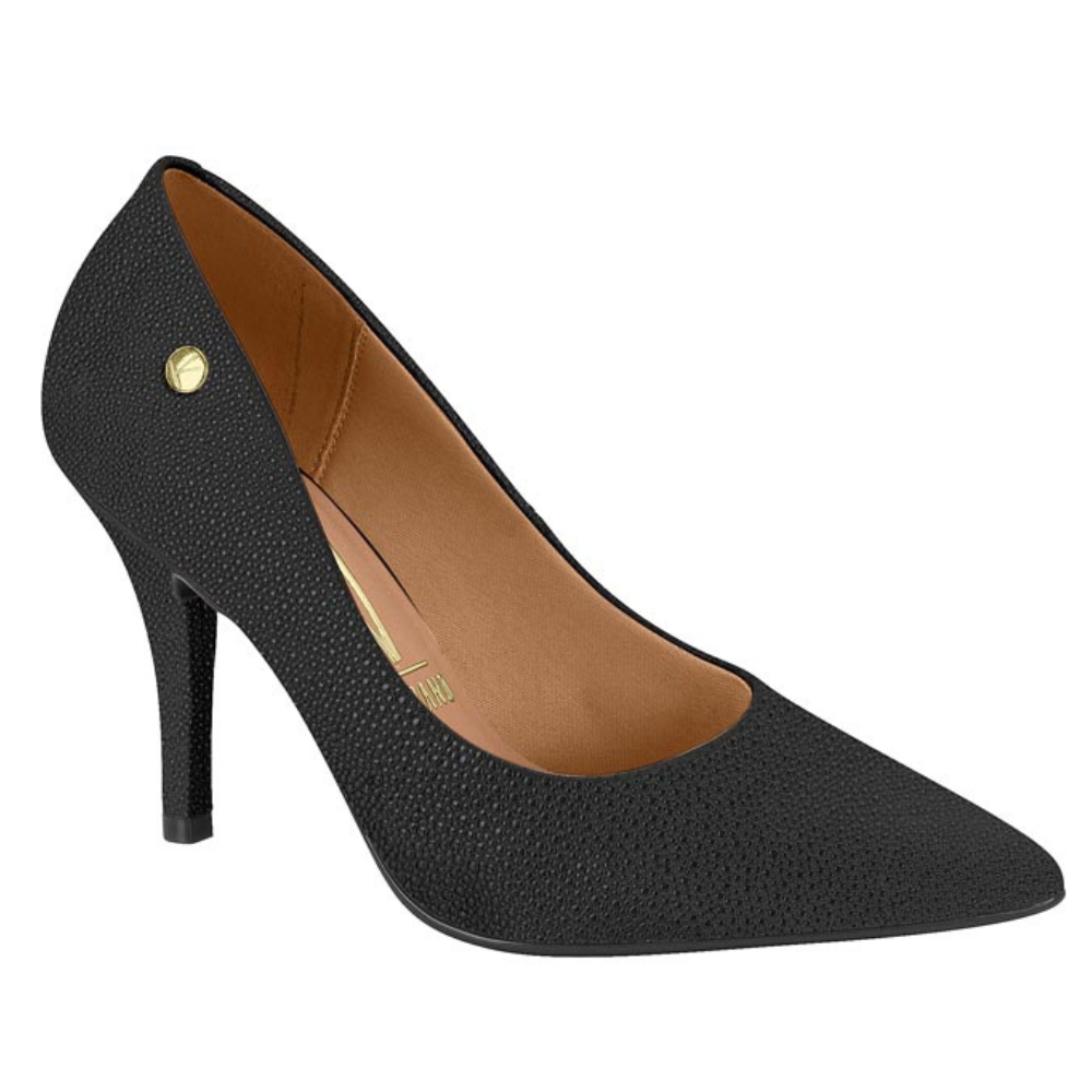 Zapato Taco Aguja Stiletto Vizzano Negro 34