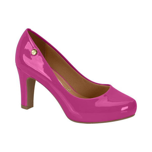 Mocasines Zapatos Fucsia Mujer Chile Zapato Taco Cuadrado Vizzano