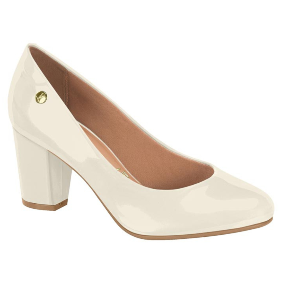 Zapato Vizzano Efecto Charol Blanco Off 34 / Blanco