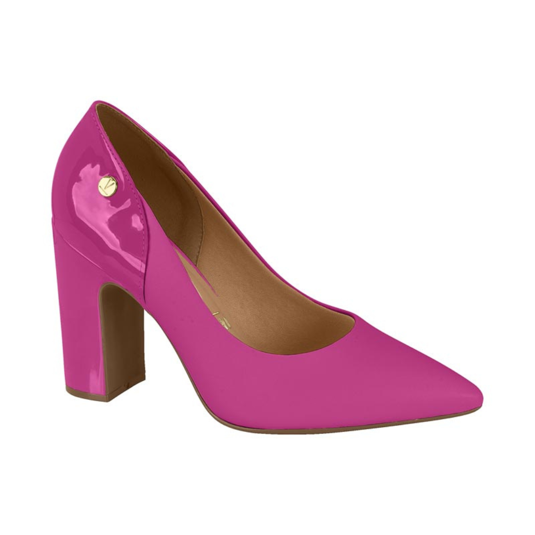 Zapato Taco Cuadrado Vizzano EcoCuero Magenta 34 / Fucsia
