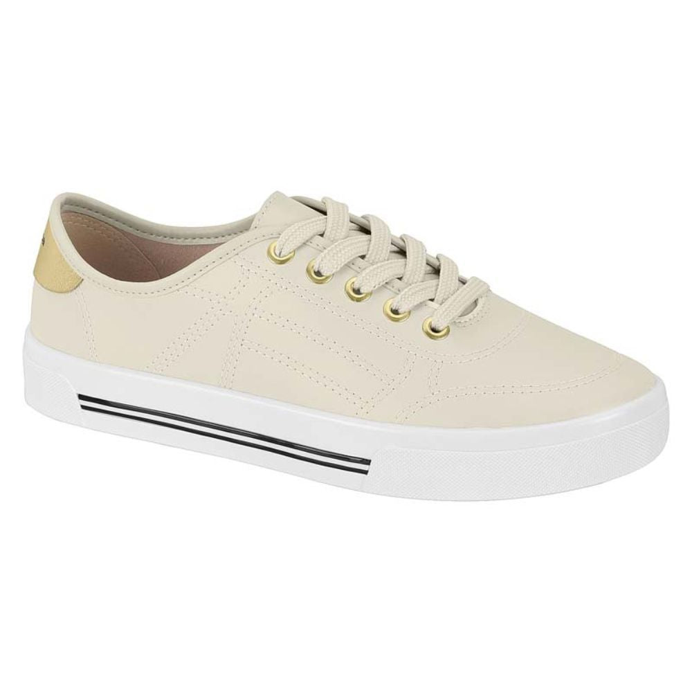 Zapatilla Casual Mujer Moleca EcoCuero Blanco Off 5667-337-17118-35432
