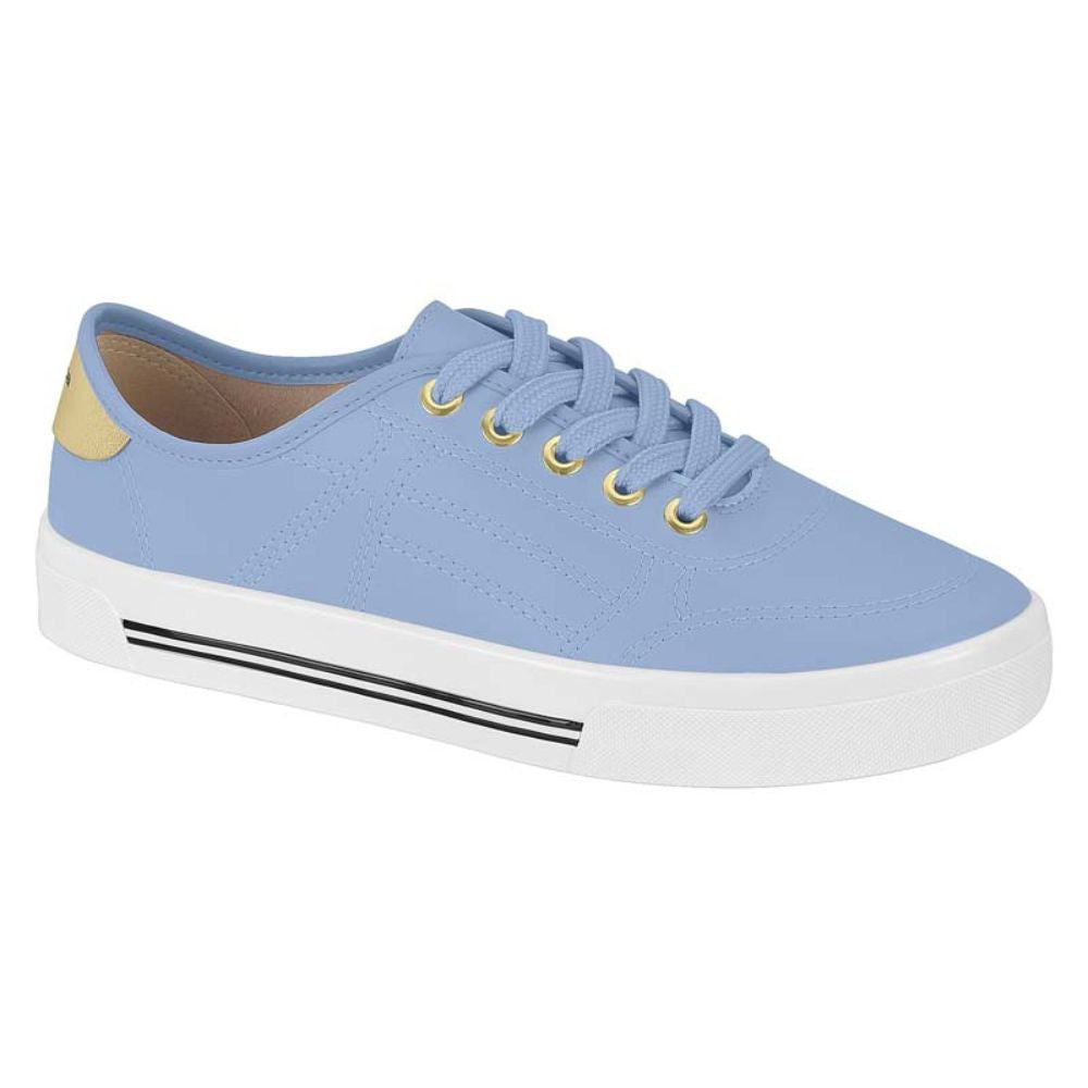 Zapatilla Casual Mujer Moleca EcoCuero Jeans Denim 35 / Celeste