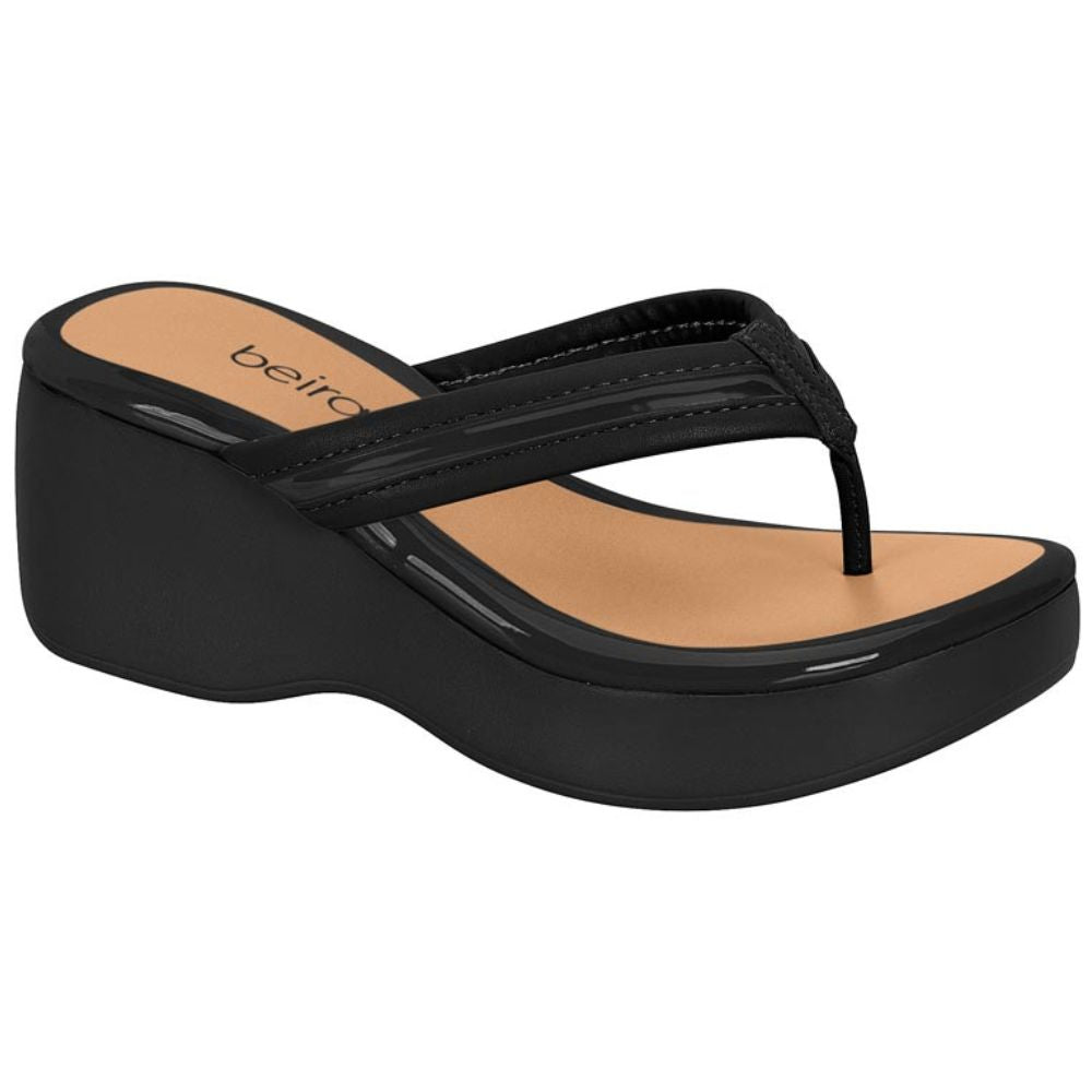 Sandalia Beira Rio EcoCuero Negro 8455-305-26589-15745