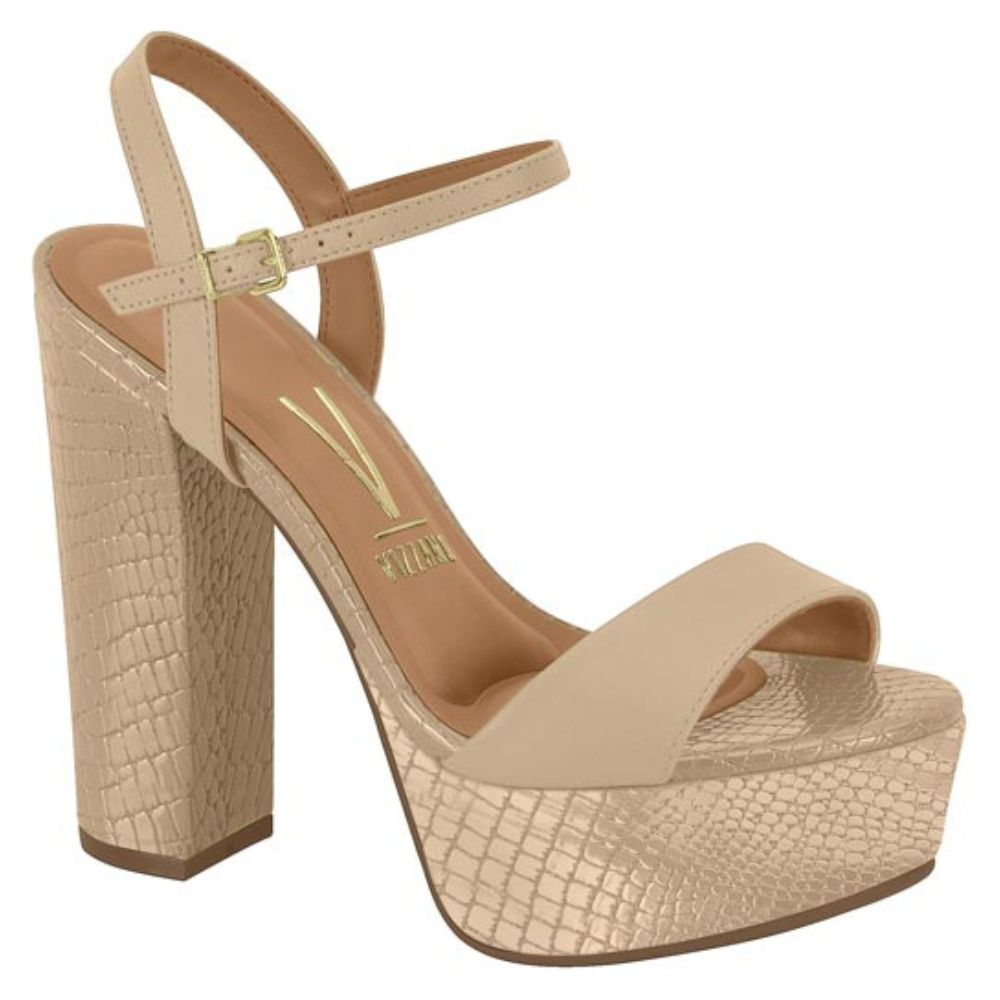 Sandalia Vizzano EcoCuero Croco Beige 6282-455-26601-29452