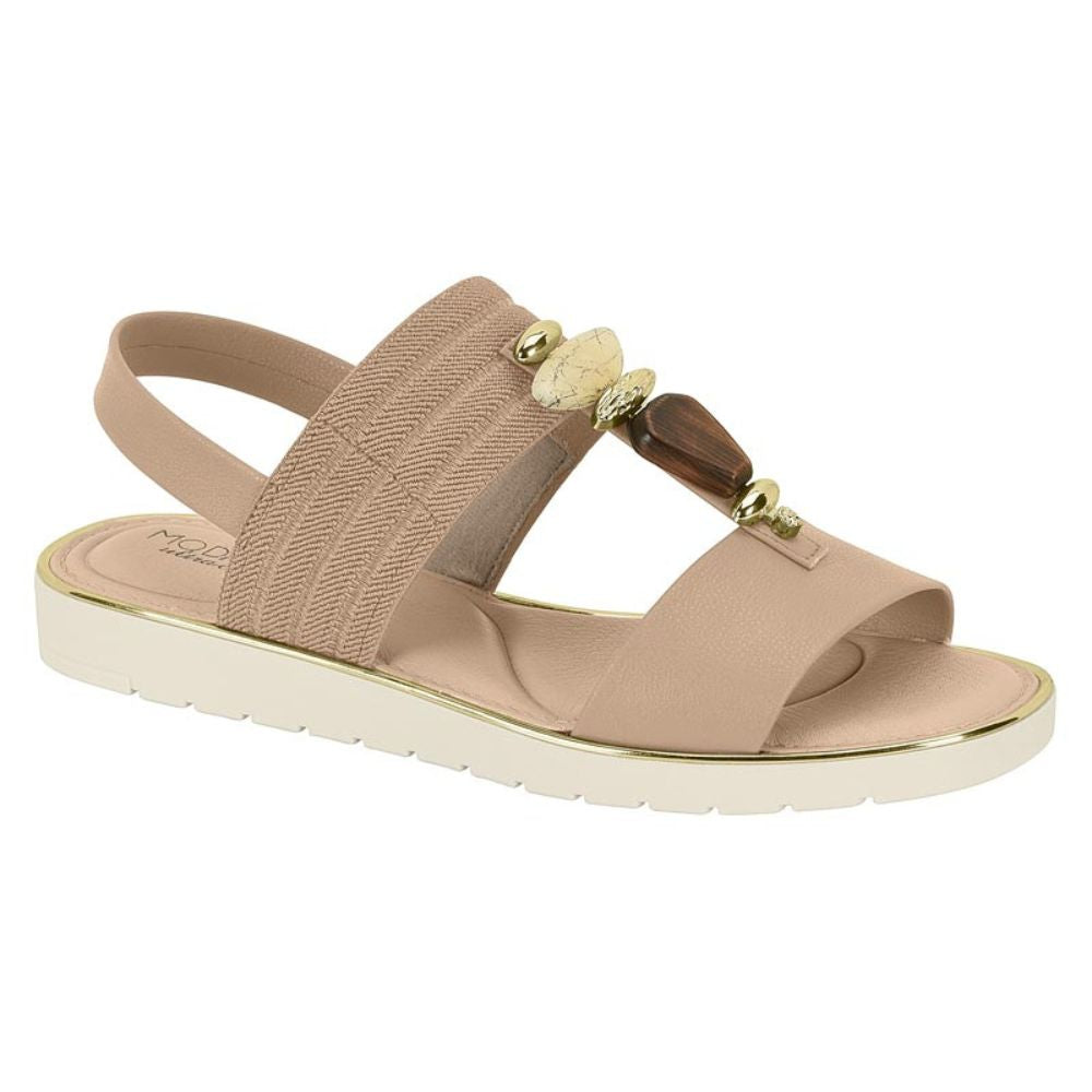 Sandalia Modare Textil Beige 7175-102-22454-29452