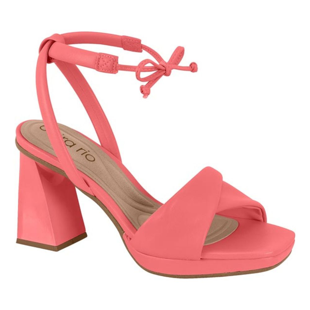 Sandalia Mujer Beira Rio EcoCuero Coral 8489-103-24737-87145