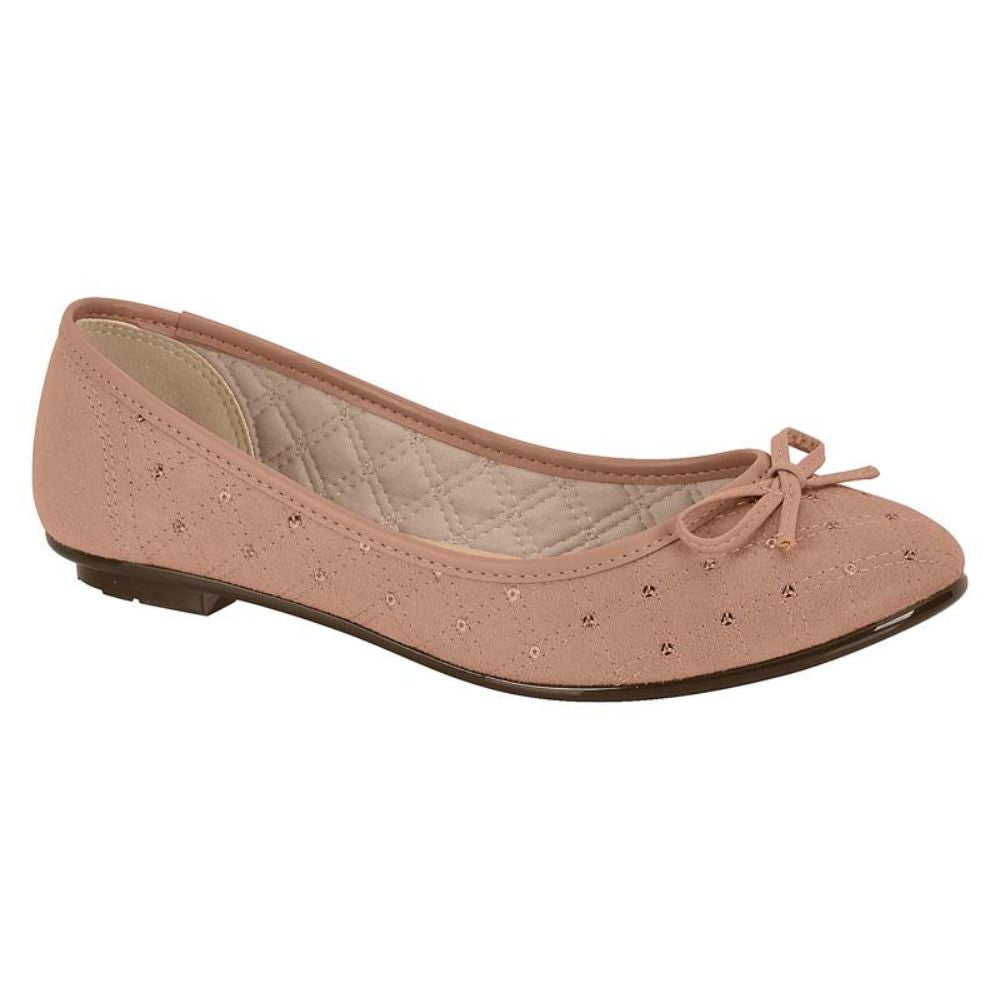 Ballerina Mujer Moleca Efecto Gamuza Nude 5027-1470-5881-52531