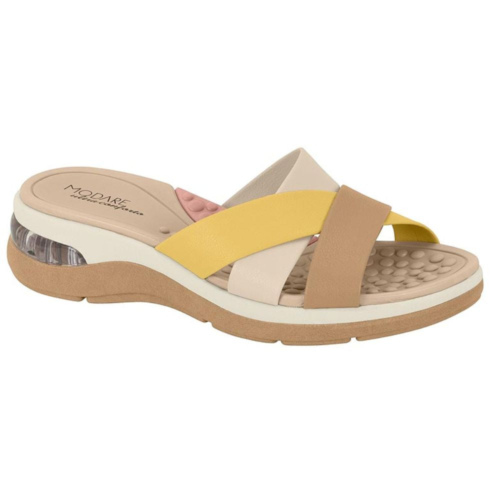 Sandalia Modare EcoCuero Multicolor Amarillo 7183-100-21736-93943