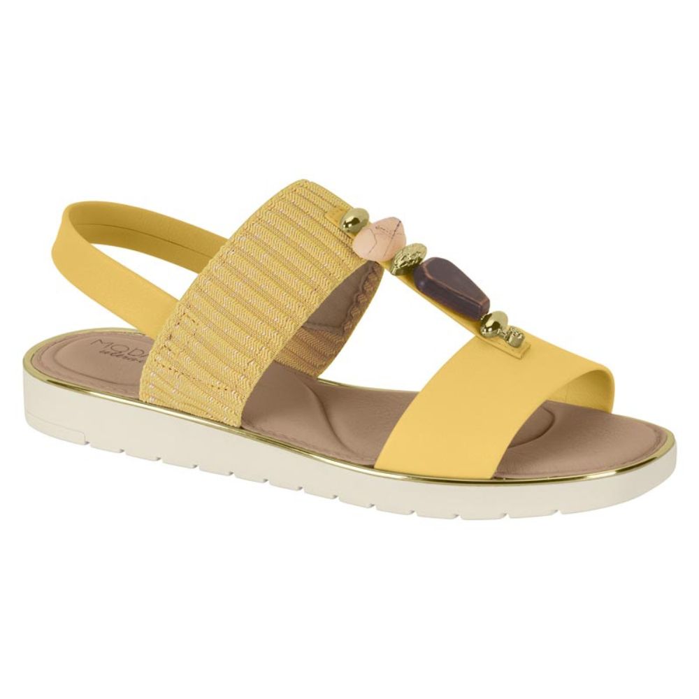 Sandalia Modare Textil Amarillo 7175-102-26885-95068