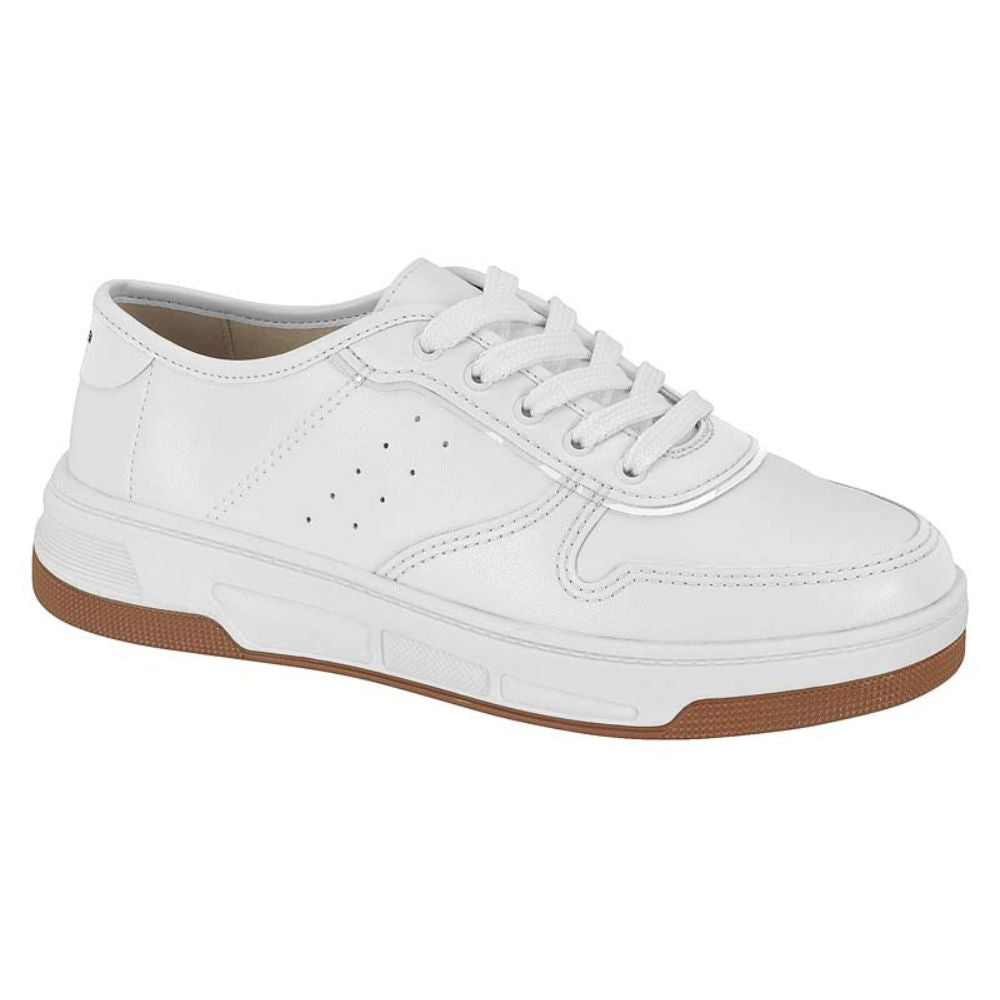 Zapatilla Casual Mujer Moleca EcoCuero Blanco 35 / Blanco