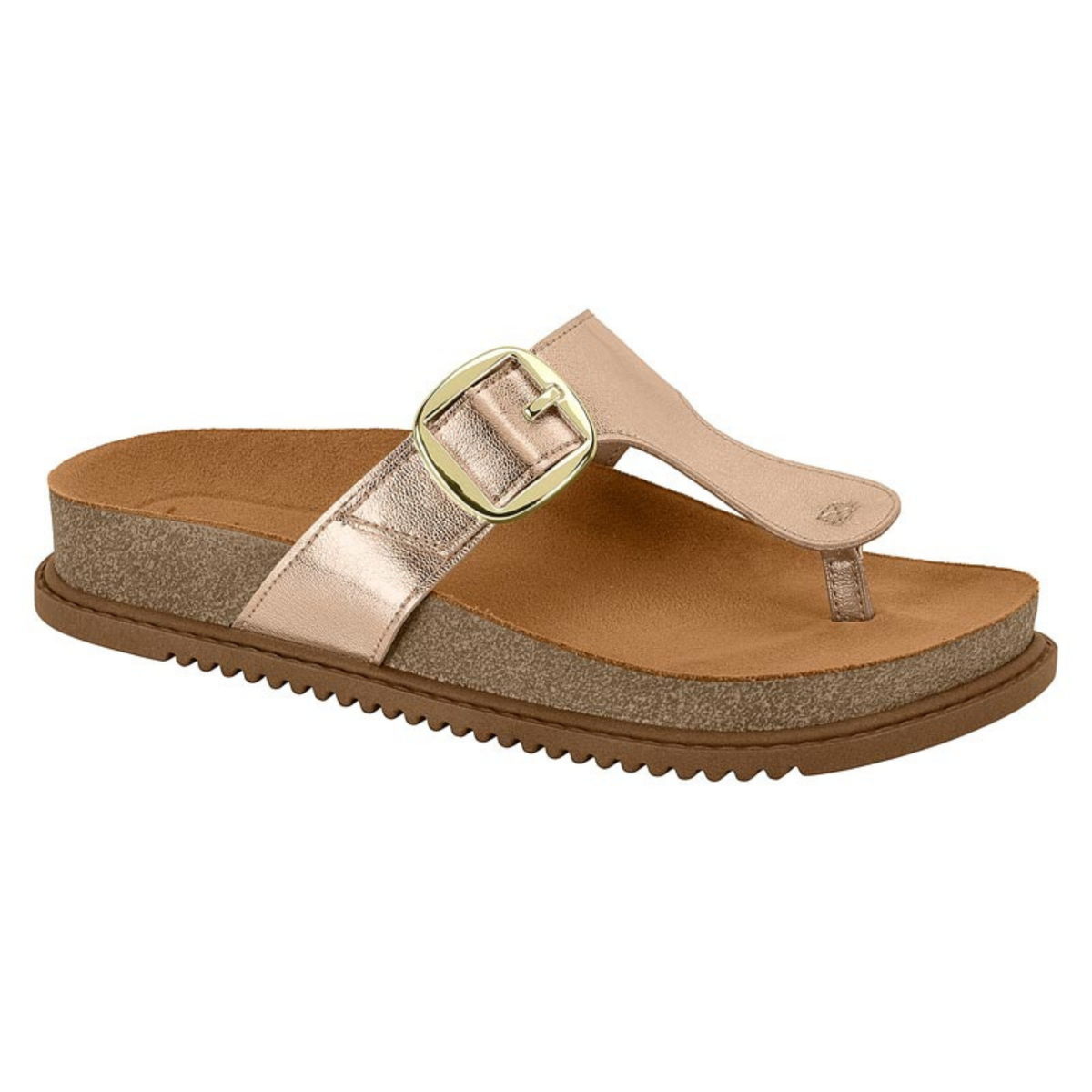 Sandalia Rose Gold Beira Rio