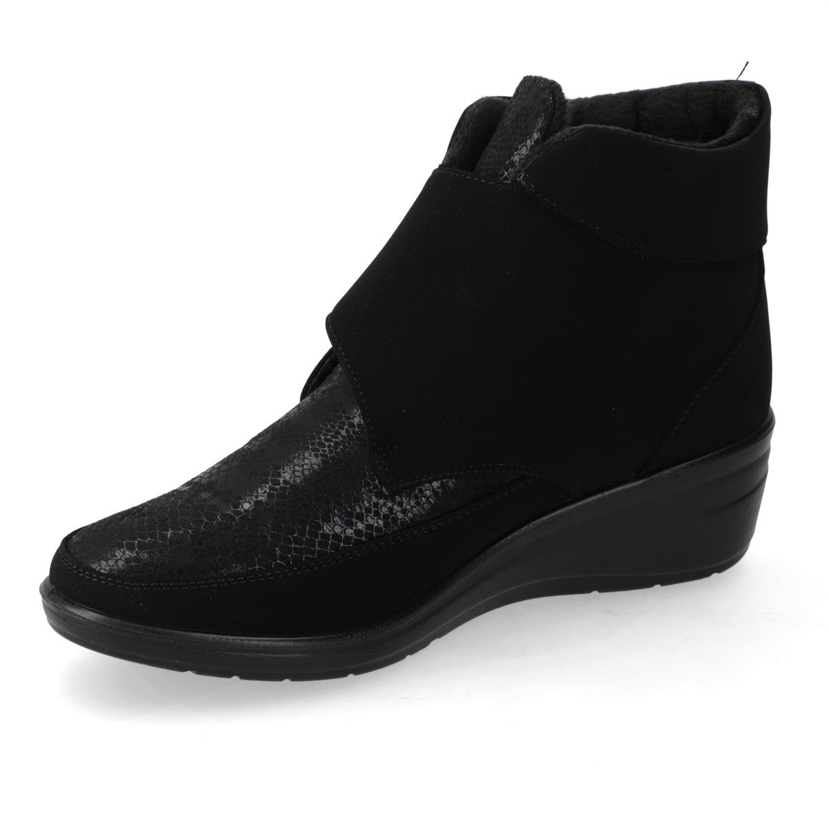 Botines Taco Cu–a Negro New Walk 35 / Negro