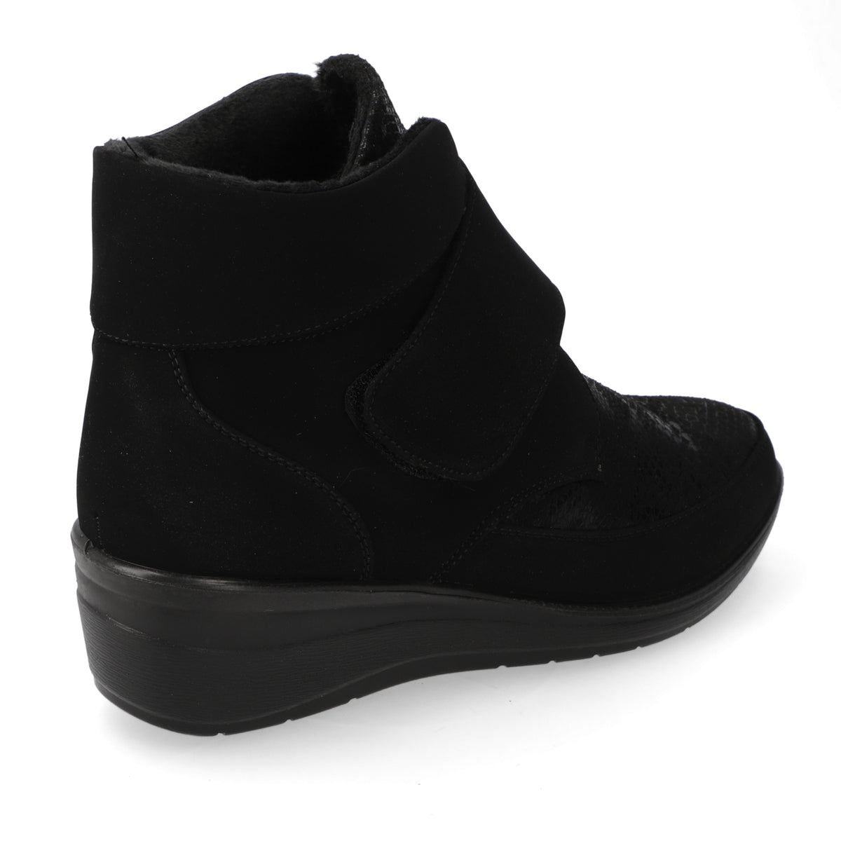 Botines Taco Cu–a Negro New Walk 35 / Negro