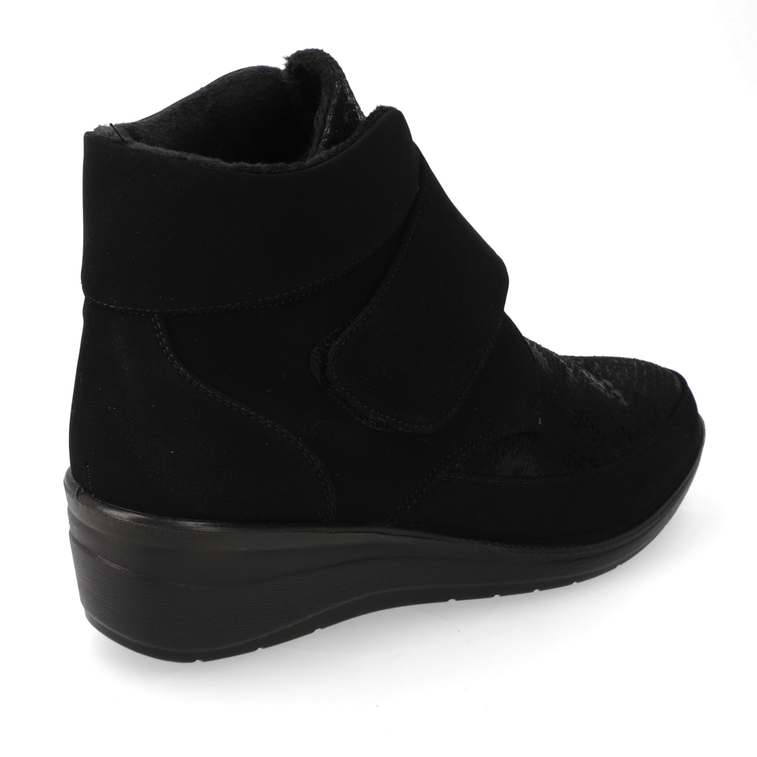 Botines Taco Cu–a Negro New Walk 35 / Negro