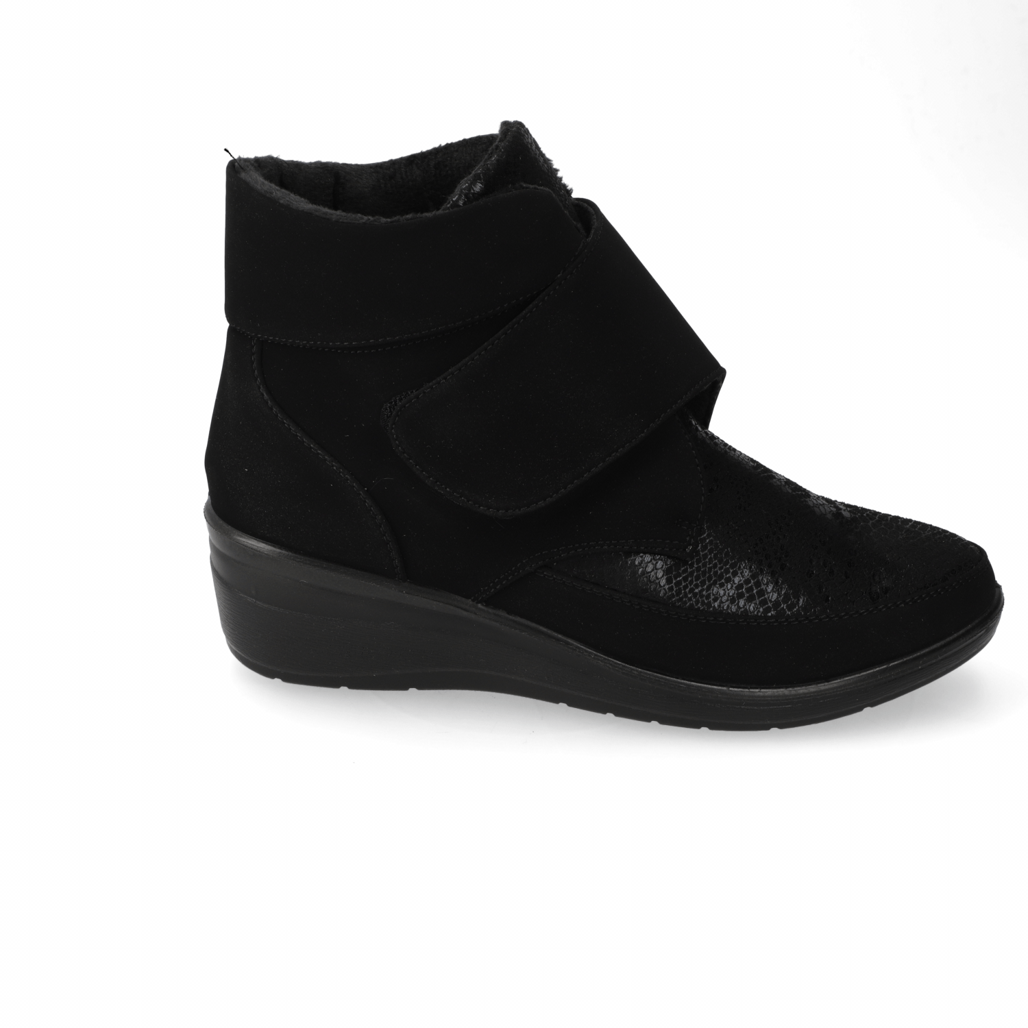 Botines Taco Cu–a Negro New Walk 35 / Negro