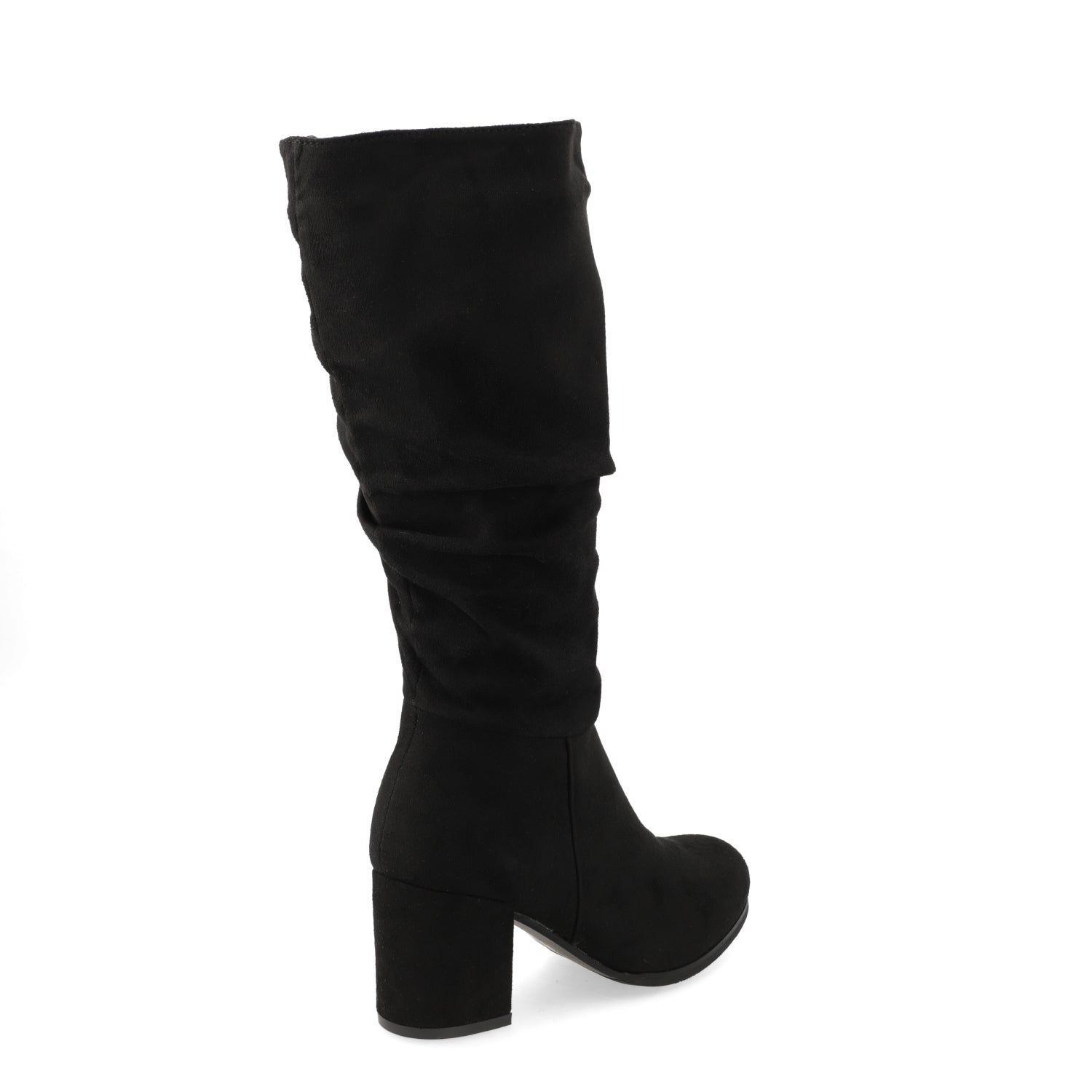 Bota Taco Ancho 10 cm Negro New Walk 35 / Negro