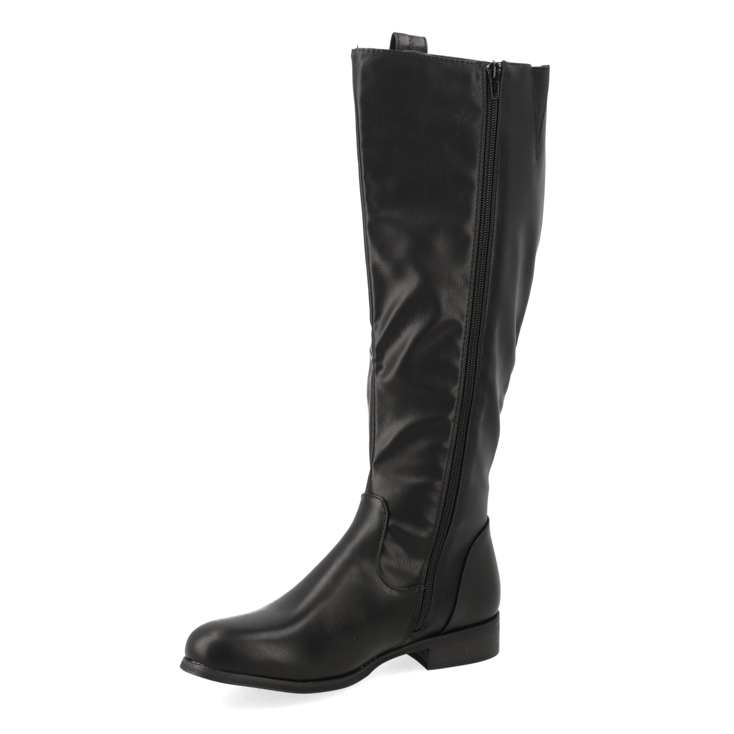 Botas Planas Negro Dorette 35 / Negro