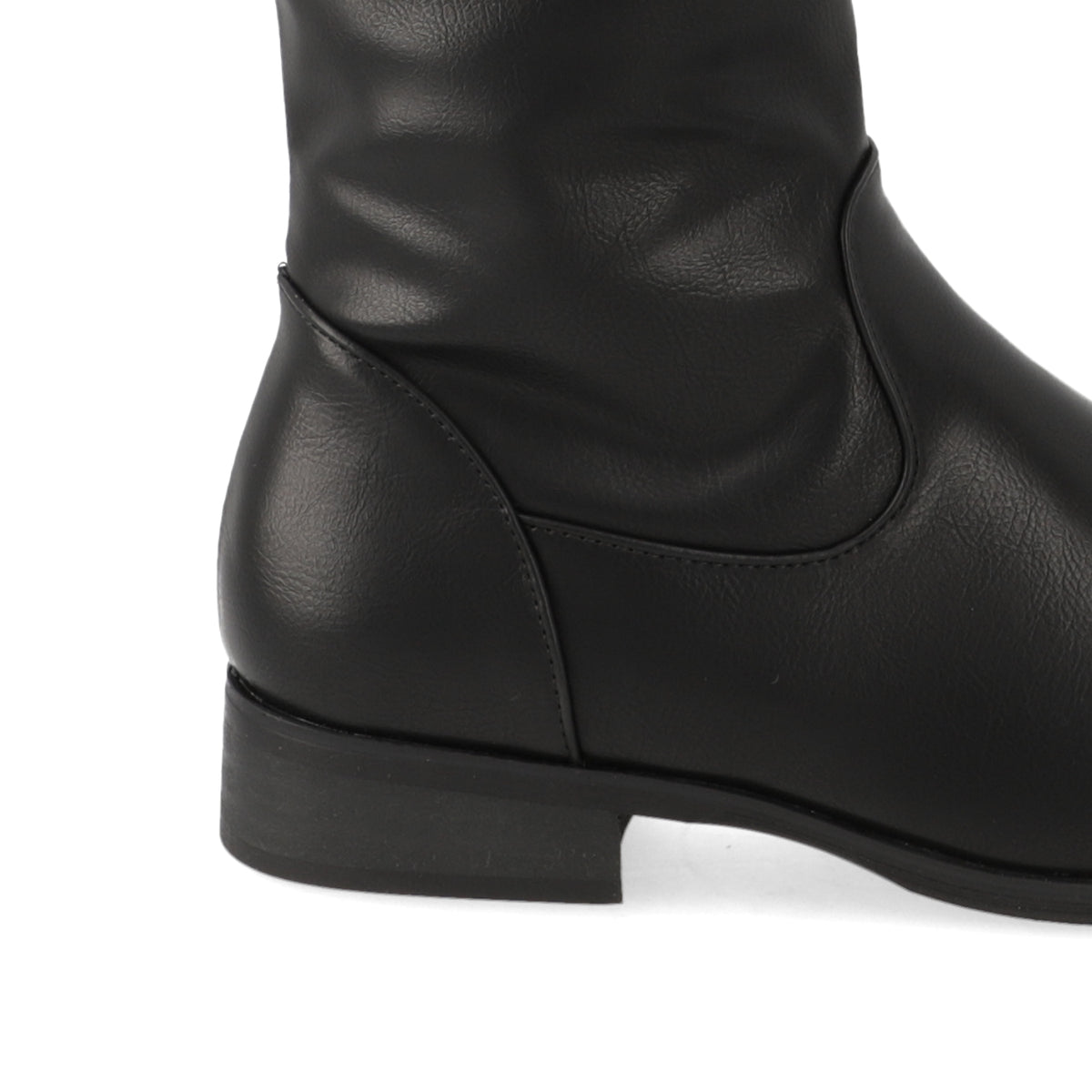 Botas Planas Negro Dorette 35 / Negro