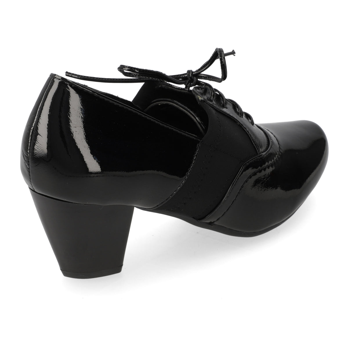 Taco Ancho 5 cm Negro New Walk 35 / Negro
