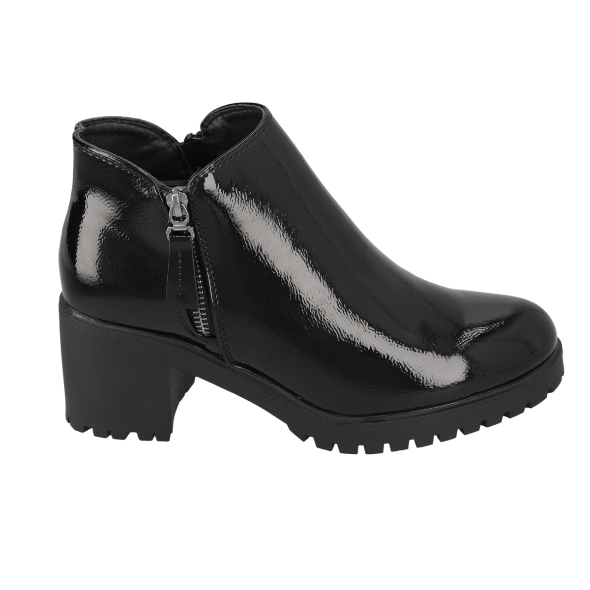 Botín Negro New Walk 35 / Negro