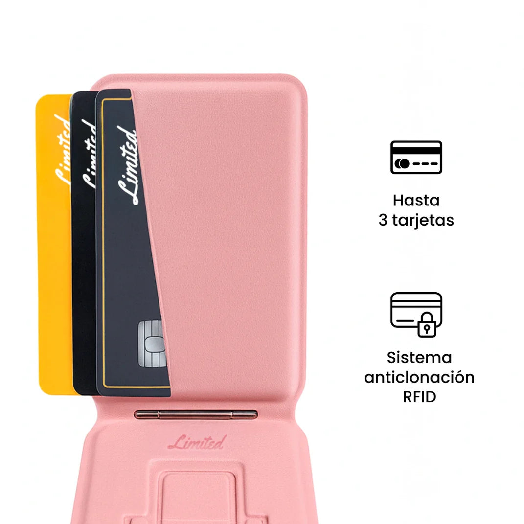 Trípode/Tarjetero FlexStand para Celular Azul