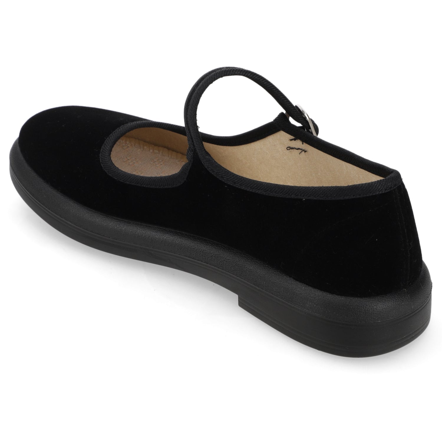 Ballerina Negra New Walk Velvet 35 / Negra