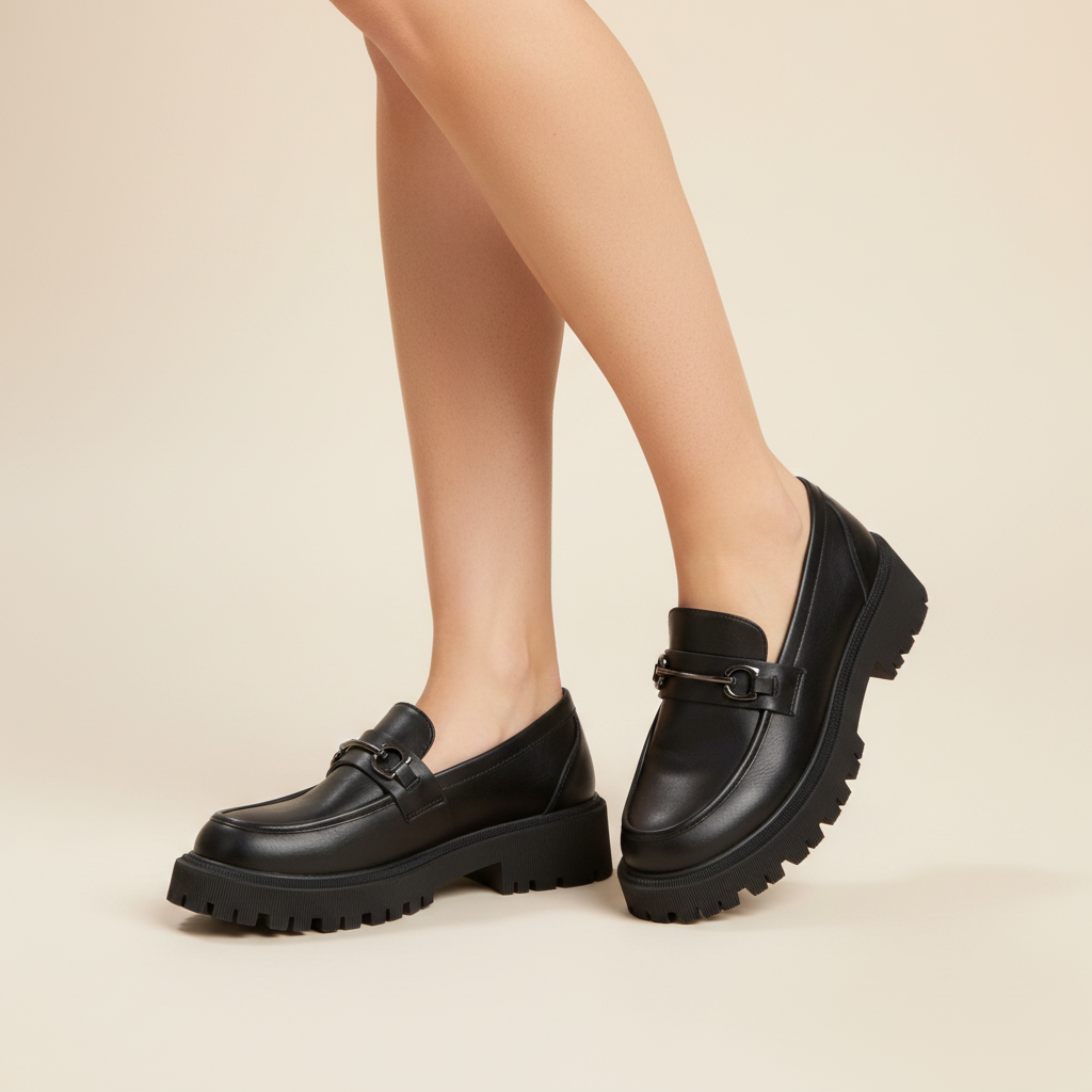 Mocasin Negro New Walk