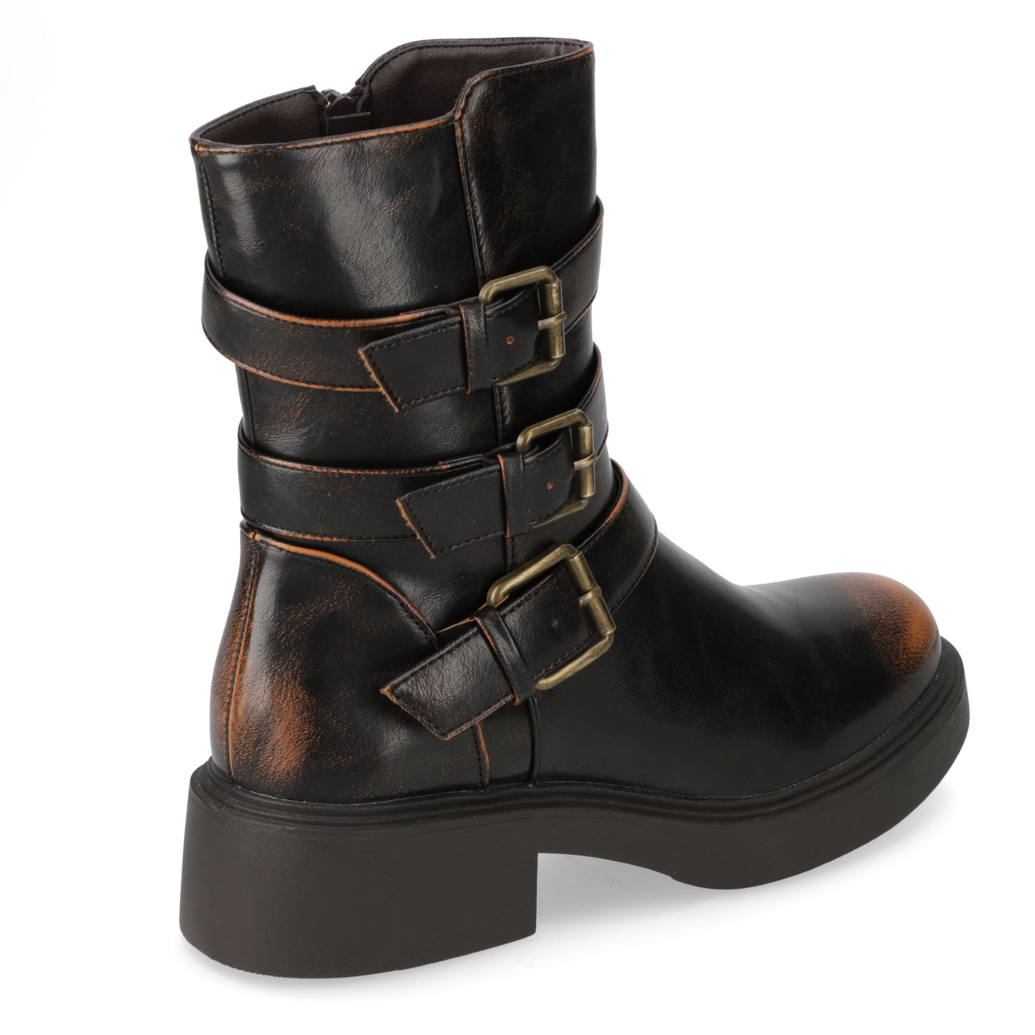 Bota Taco Ancho 3 cm CafŽ Agua de Coco 35 / CafŽ