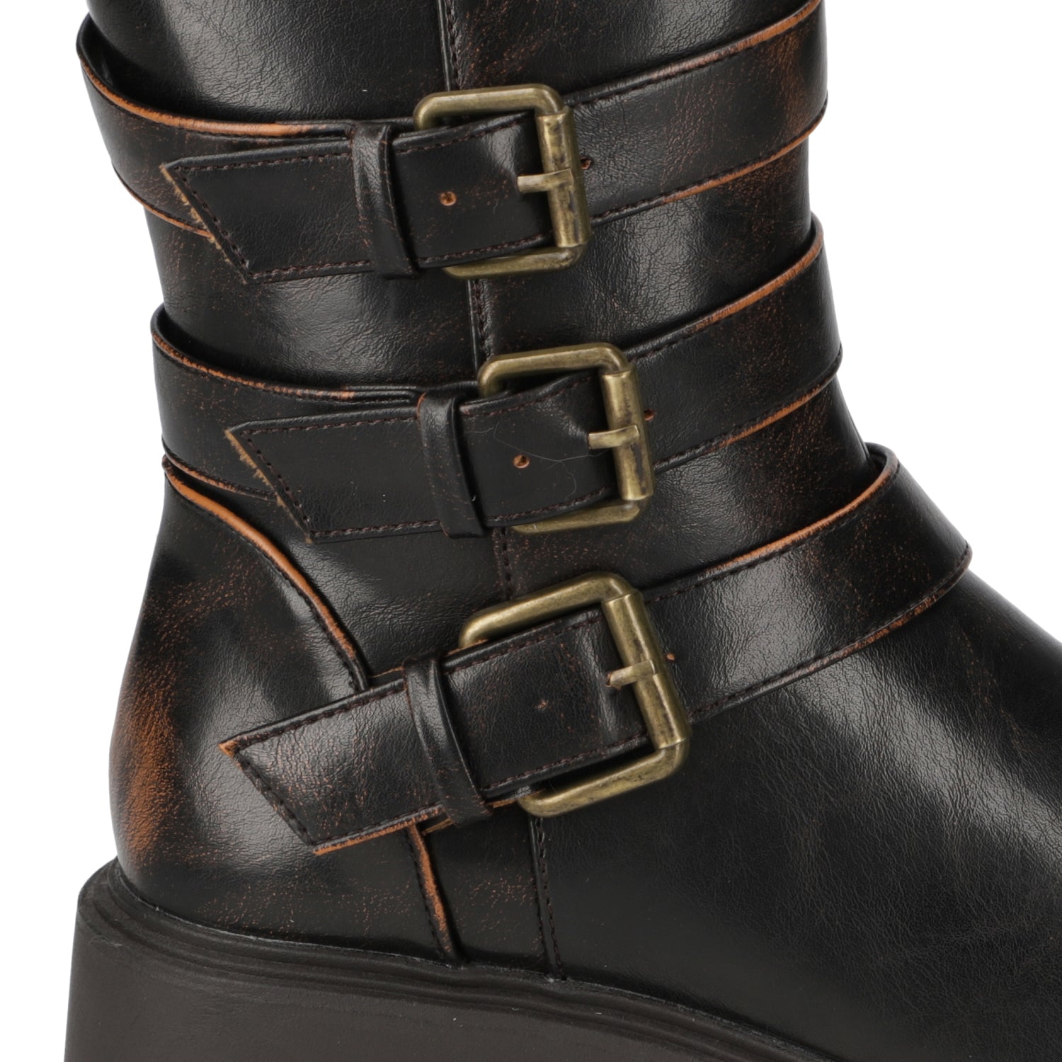 Bota Taco Ancho 3 cm CafŽ Agua de Coco 35 / CafŽ