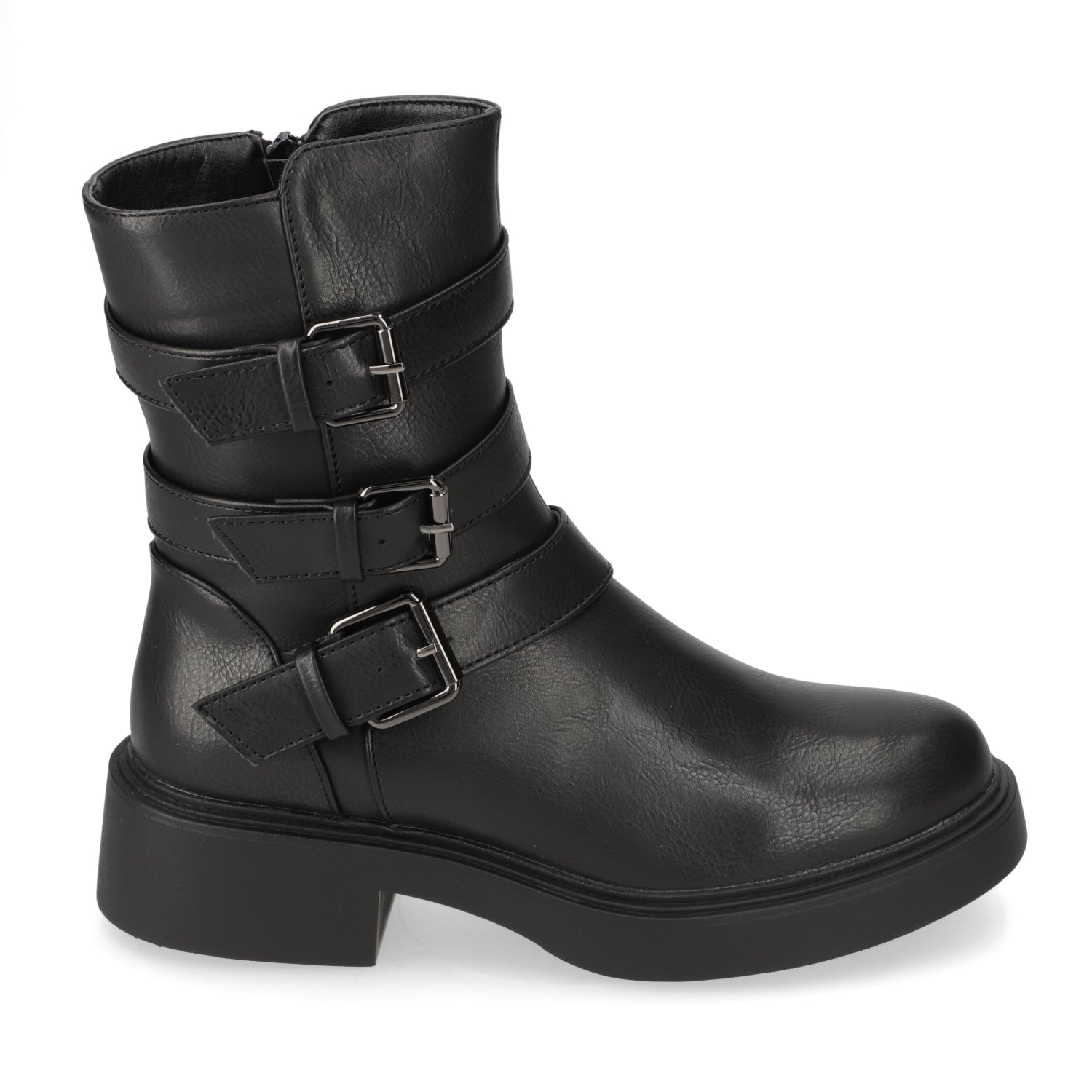 Bota Taco Ancho 3 cm Negro Agua de Coco 35 / Negro