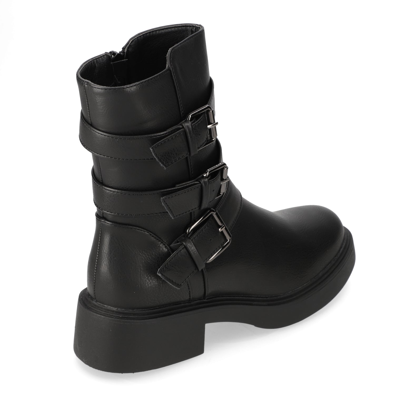 Bota Taco Ancho 3 cm Negro Agua de Coco 35 / Negro