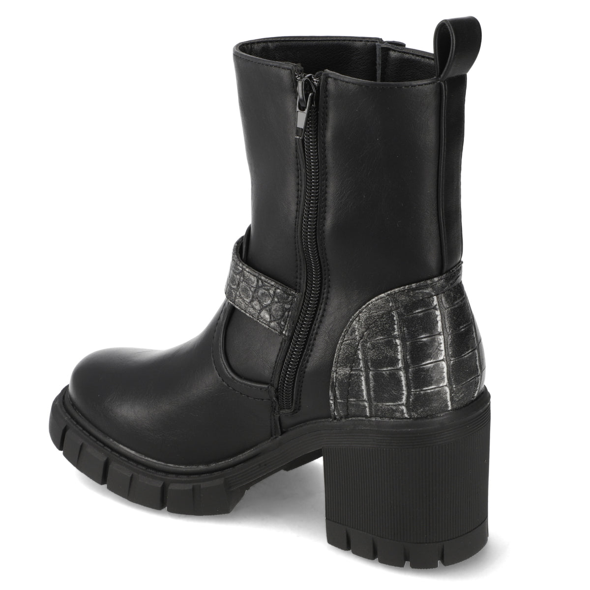 Botín Negro New Walk