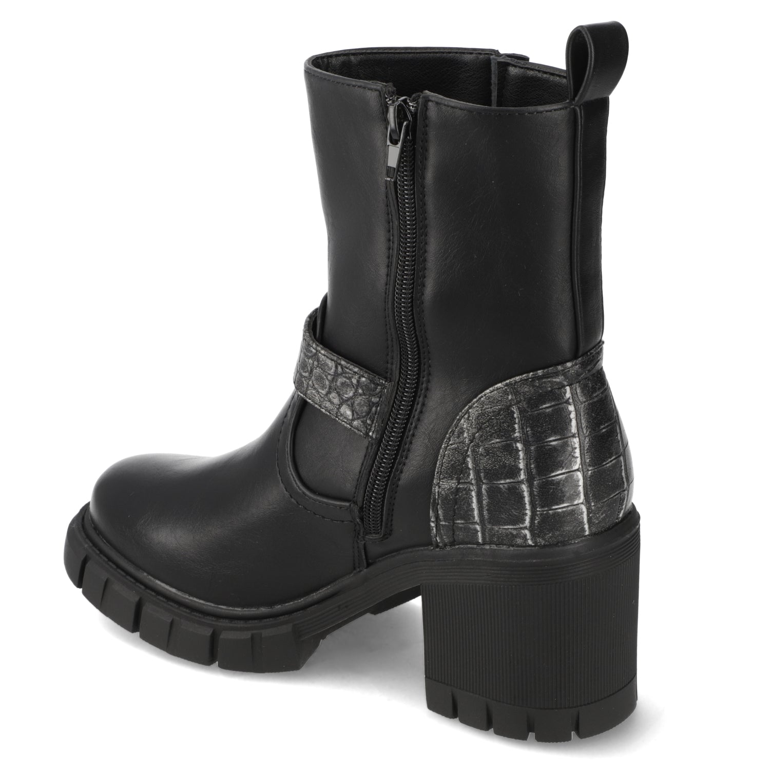 Botín Negro New Walk