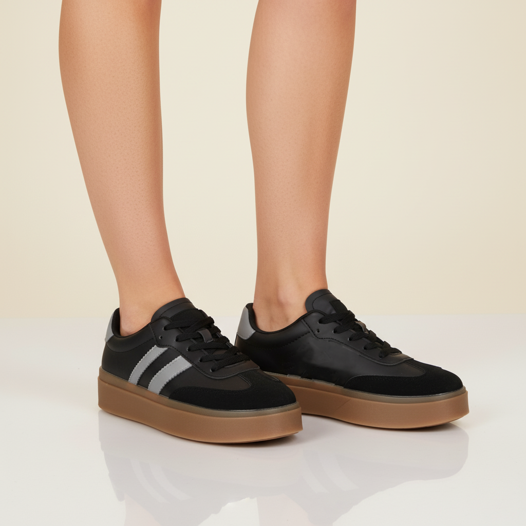 Zapatilla Casual Negra