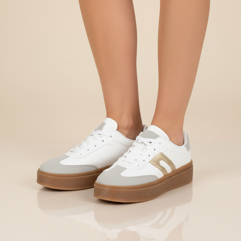 Zapatilla Casual Blanco New Walk