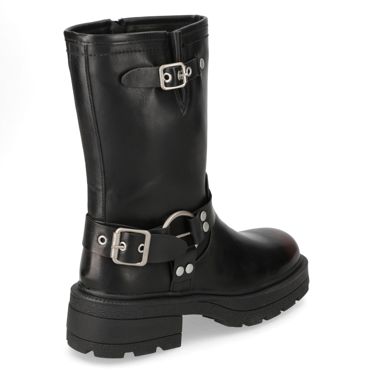 Bota Taco Ancho Negro New Walk 35 / Negro