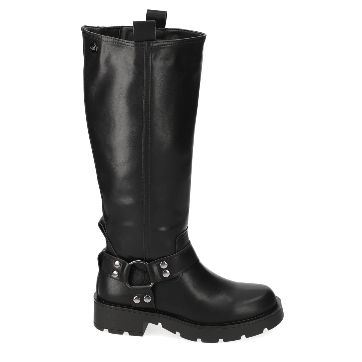 Bota Taco Ancho Negro Agua de Coco 35 / Negro