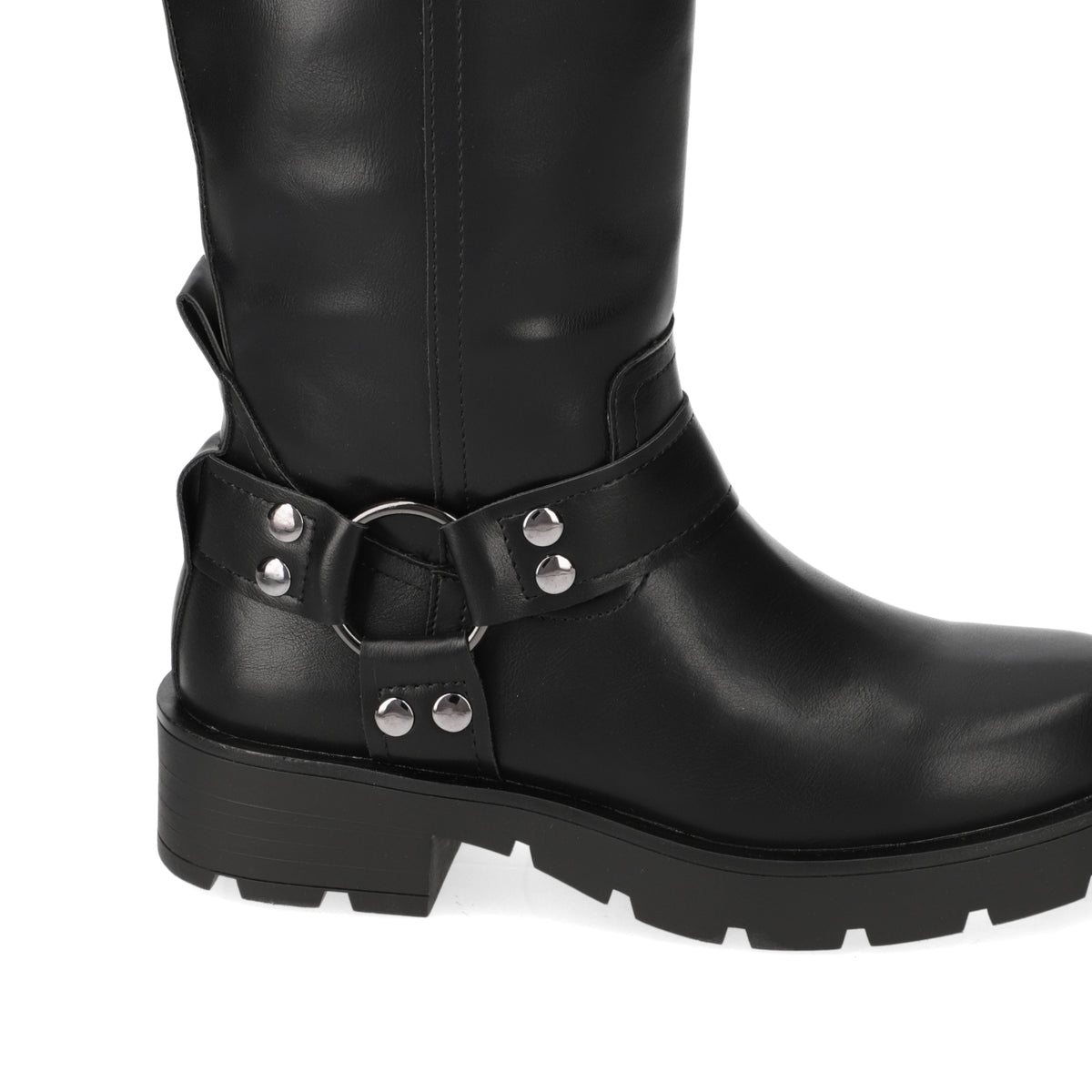 Bota Taco Ancho Negro Agua de Coco 35 / Negro