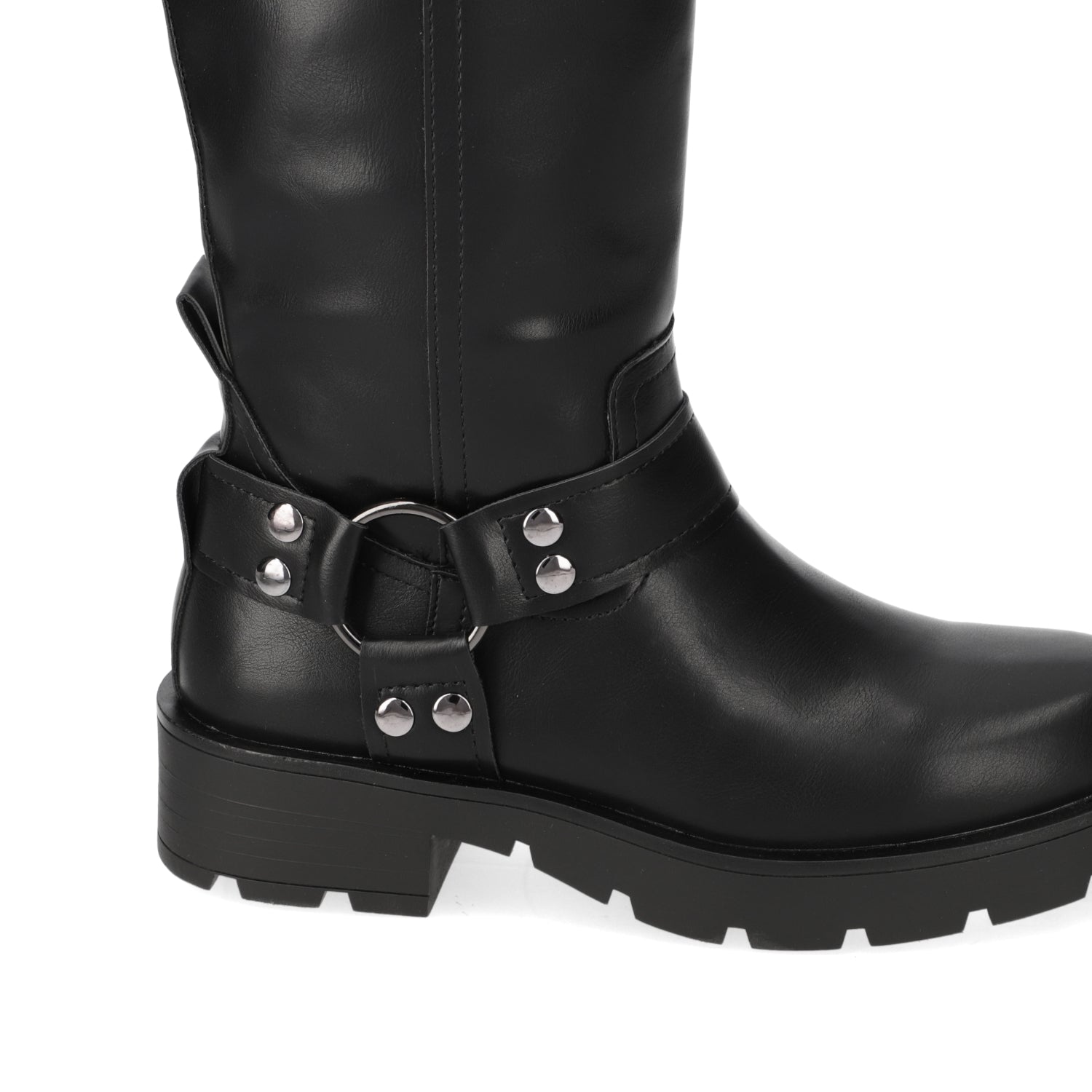 Bota Taco Ancho Negro Agua de Coco 35 / Negro