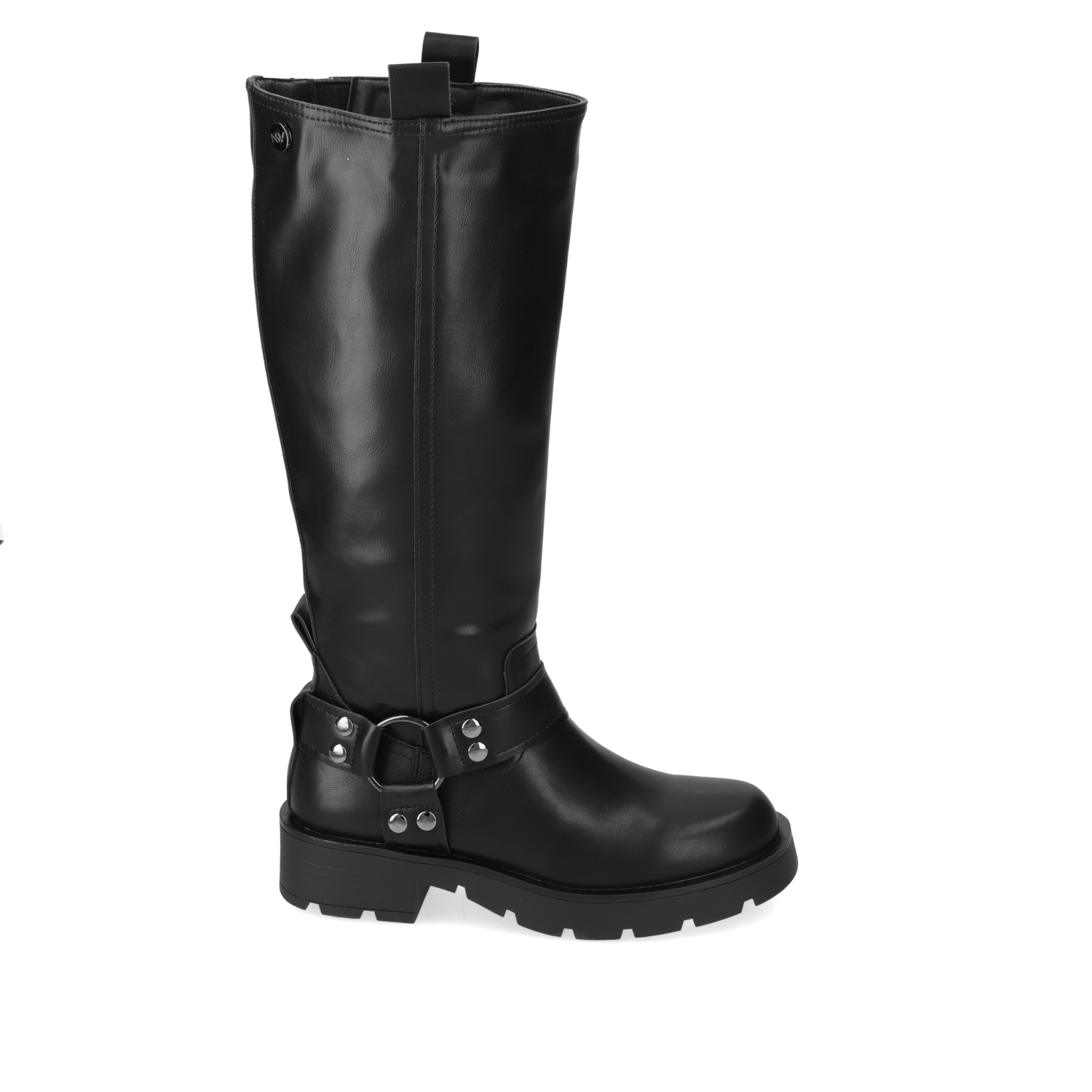 Bota Taco Ancho Negro Agua de Coco 35 / Negro