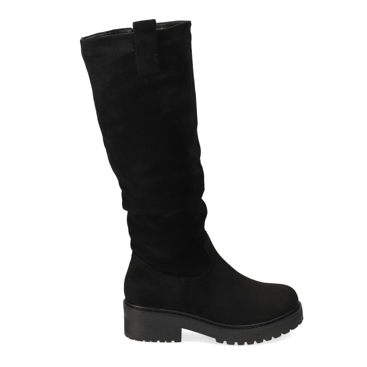 Bota Plana Negro New Walk 35 / Negro