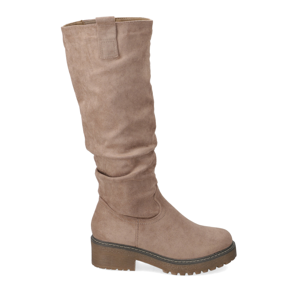 Bota Plana Taupe New Walk 35 / Taupe