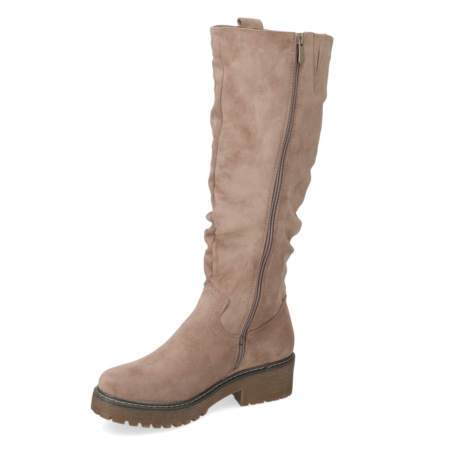 Bota Plana Taupe New Walk 35 / Taupe