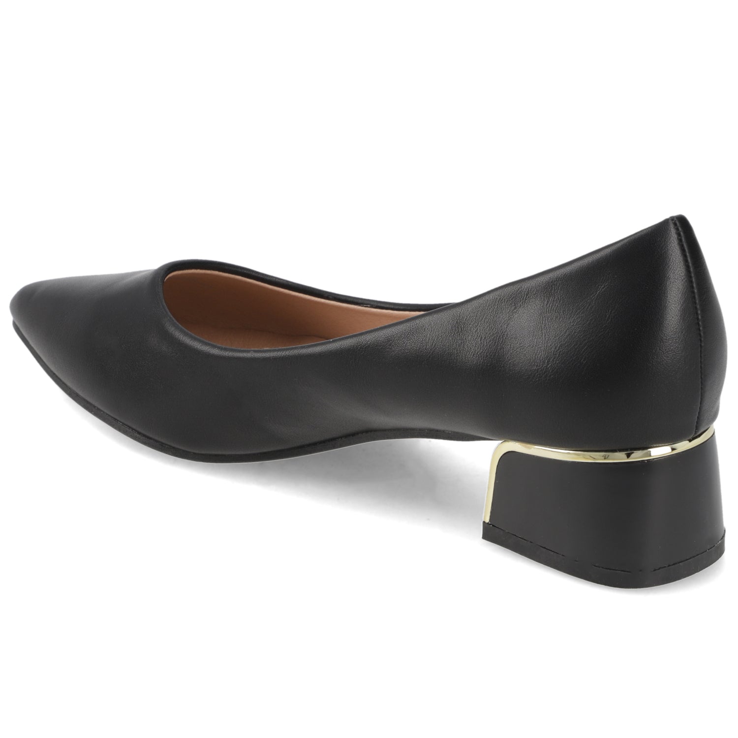 Zapato Taco Negro New Walk