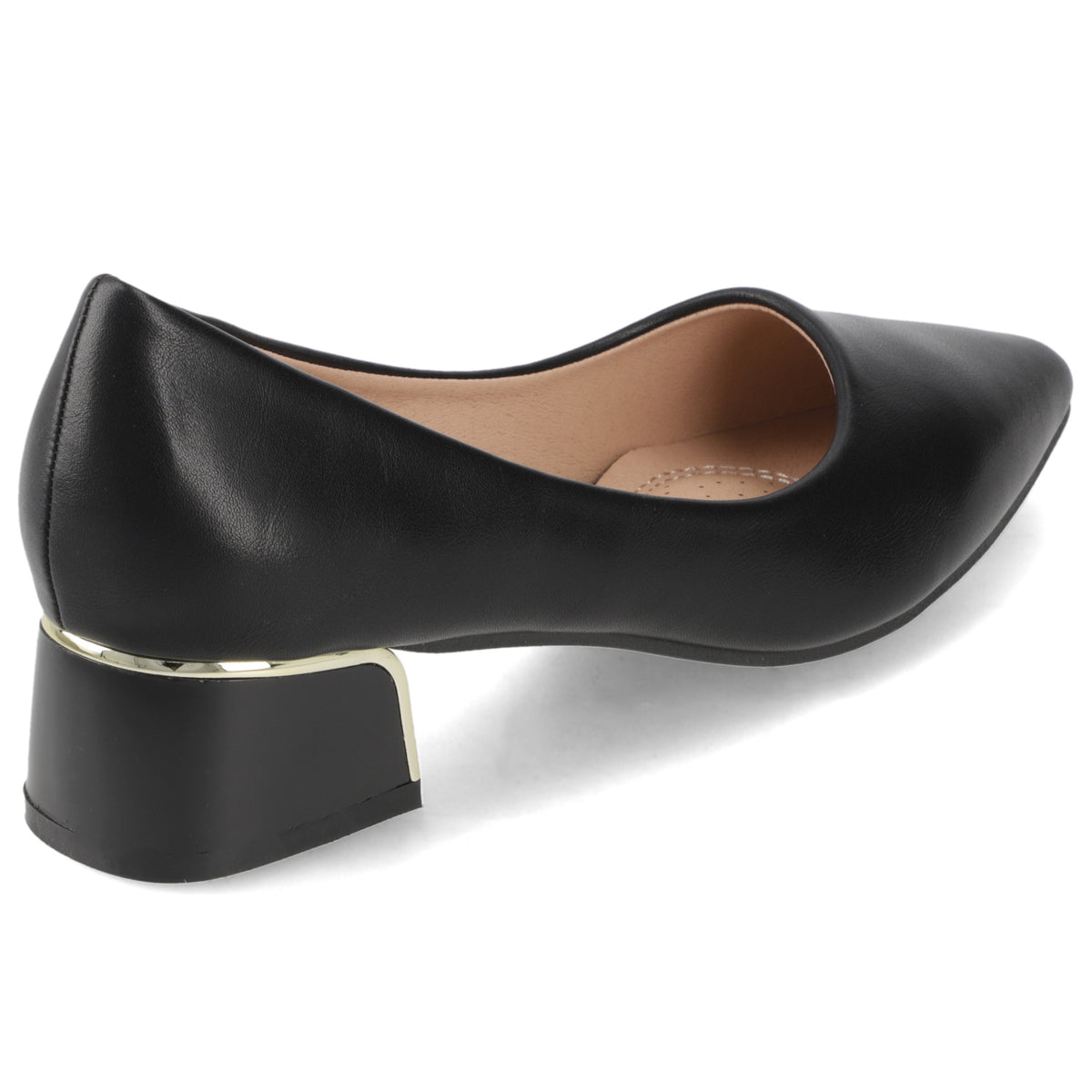 Zapato Taco Negro New Walk