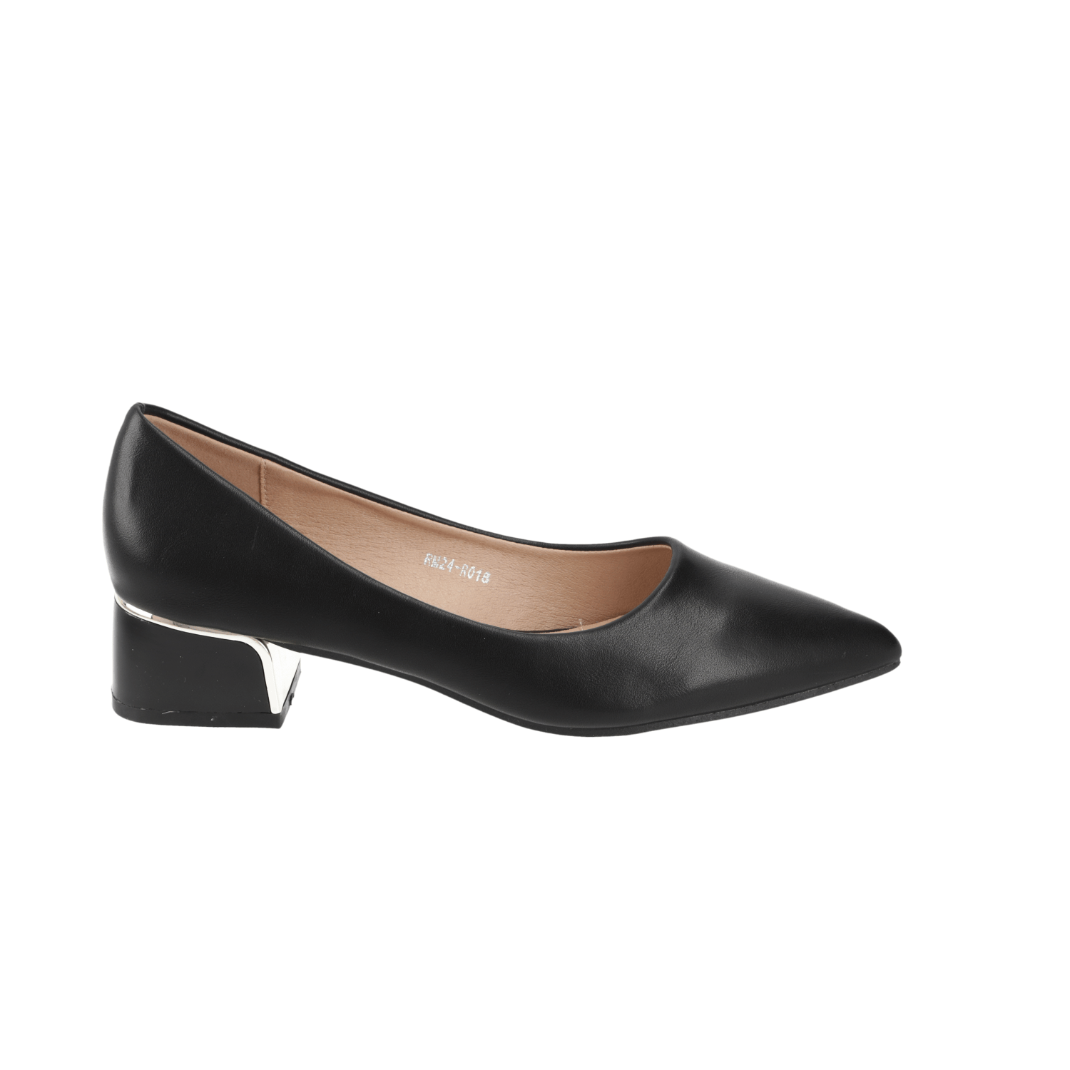 Zapato Taco Negro New Walk