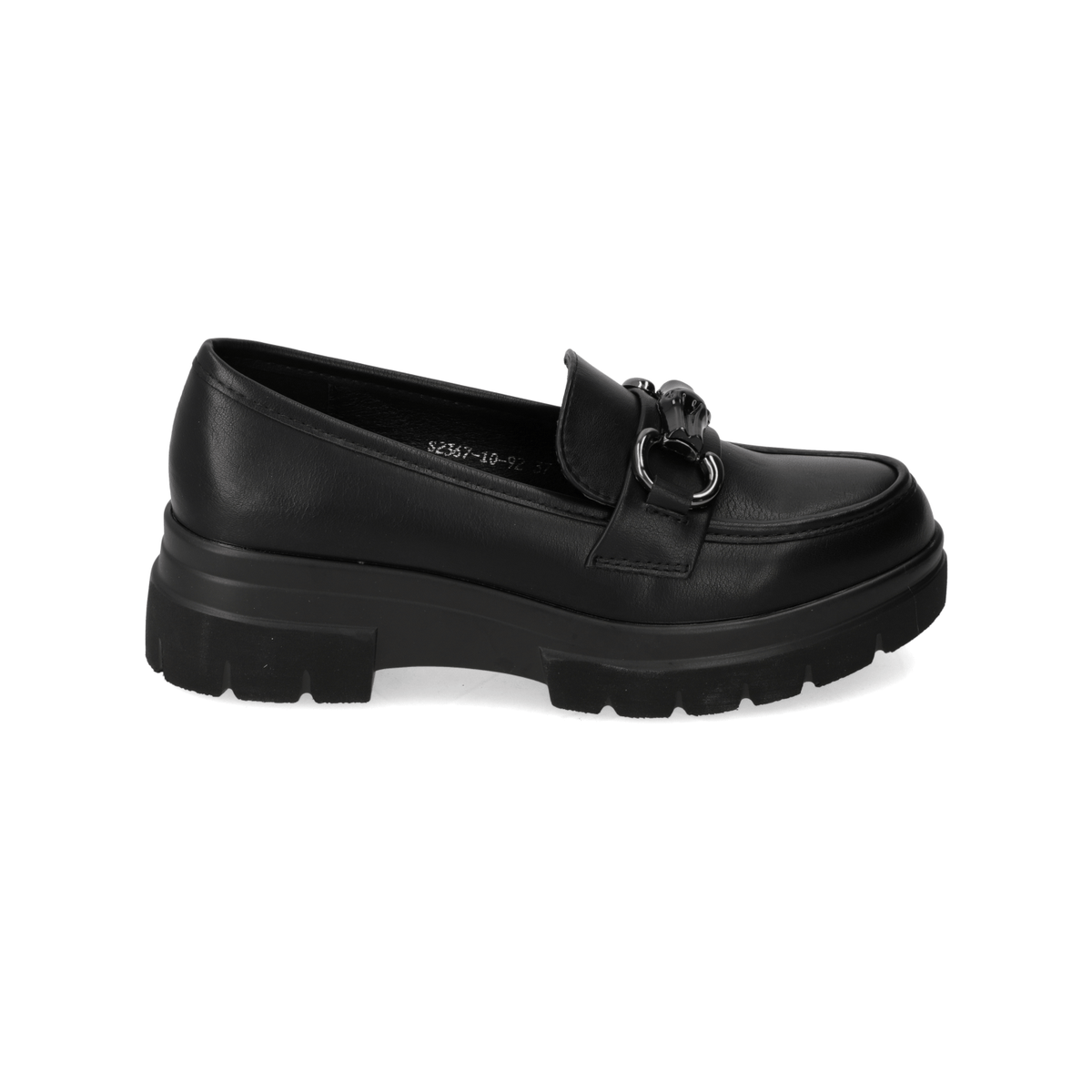 Mocasin Casual Negro 35 / Negro
