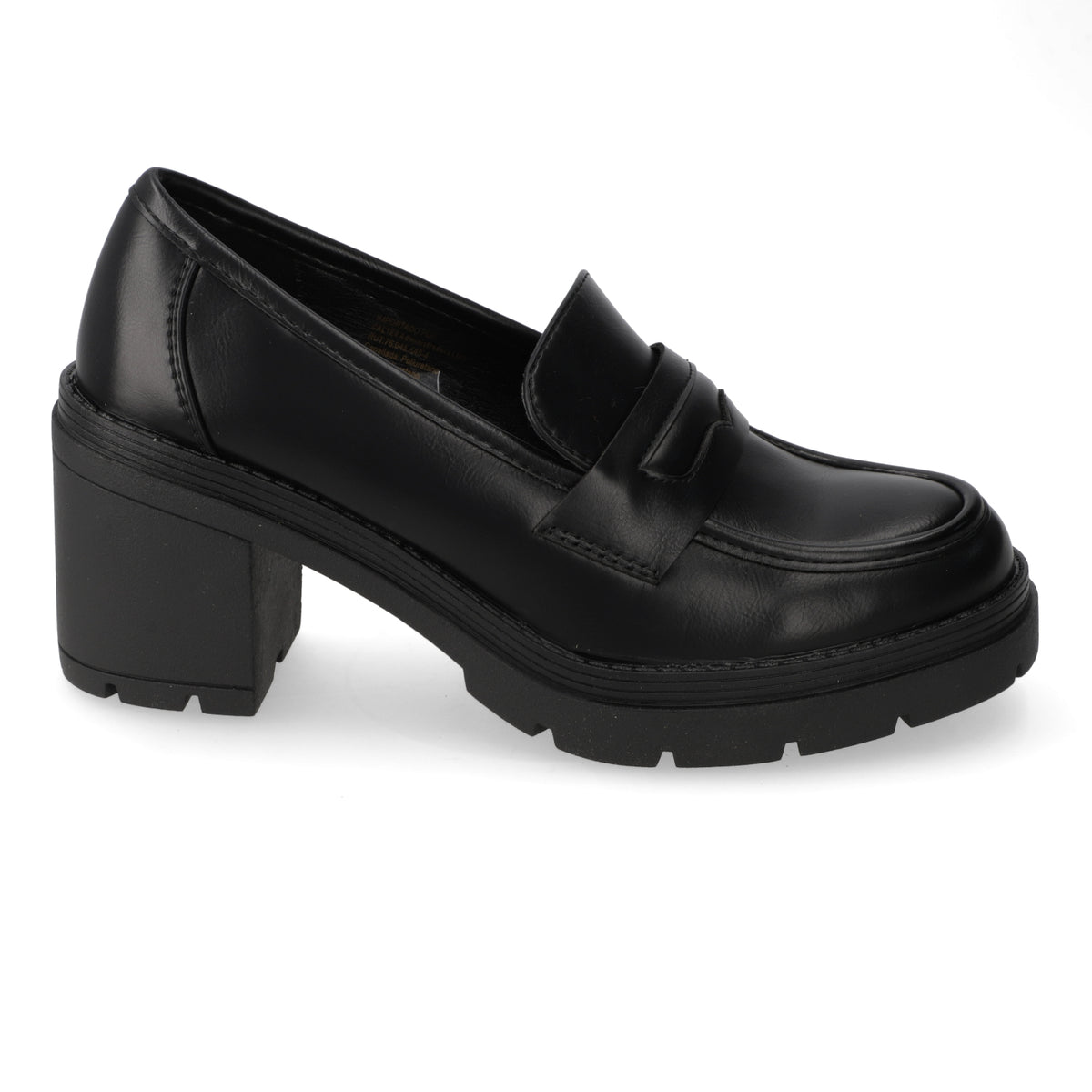 Mocasín Negro New Walk 35 / Negro